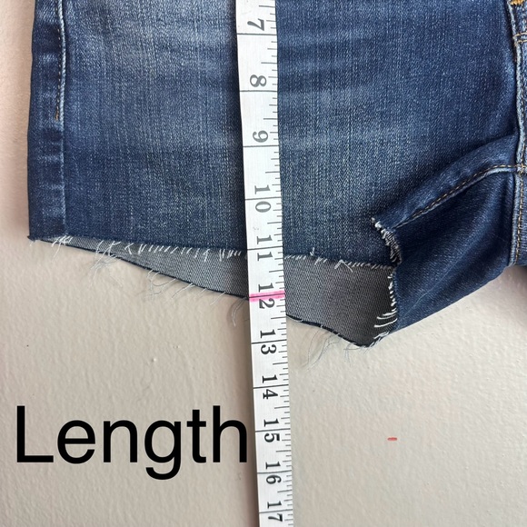 Frame Le Cutoff Denim Shorts Sz 27 - Picture 6 of 10